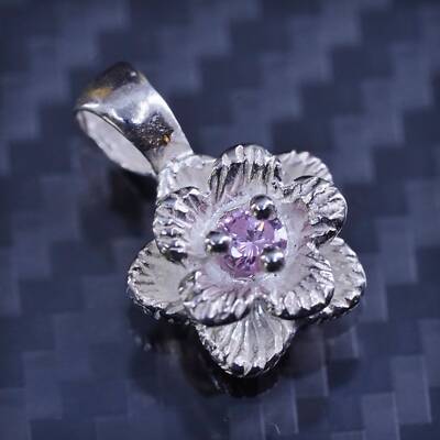 Vintage SOPHIA FIORI 925 Sterling silver flower charm