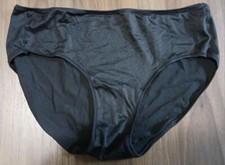 Vintage 2011 Size Large Hiphugger Victoria's Secret 83 Nylon Black New