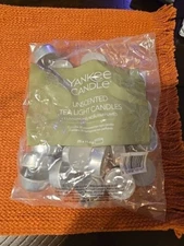 Yankee Candle Tea Light (Bag of 25)   unscented, one Size Votive New In Package