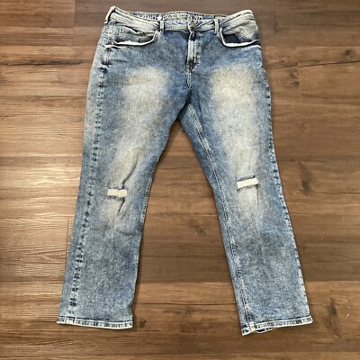 Buffalo David Bitton Jeans Men's 37x28 Evan-X Slim Stretch Straight