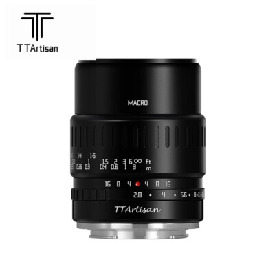 【美品】TTArtisan 40mm f/2.8 MACRO C Sony-E TTArtisan 40mm F2.8 APS-C Macro Lens for Sony E Nikon Z Fuji X M43