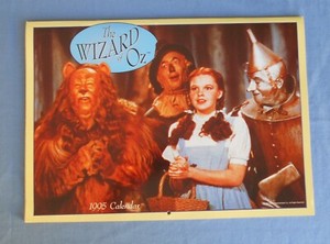 Wizard of Oz 1985 Wall Calendar