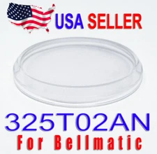New Crystal Glass for Seiko 4006 Bell Matic 325T02AN with Low Domed Bevel Design