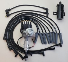 Ford 351c 429 460 Small Cap Black Hei Distributor 8.5mm Spark Plug Wires Coil Ford 351c 429 460 Small Cap Black Hei Distributor 8.5mm Spark Plug Wires Coil