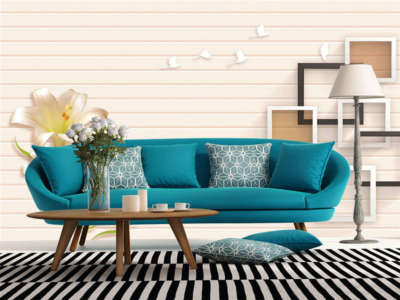 Light Elegant Flowers 3D Full Wall Mural Photo Wallpaper Printing Home Kids Deco