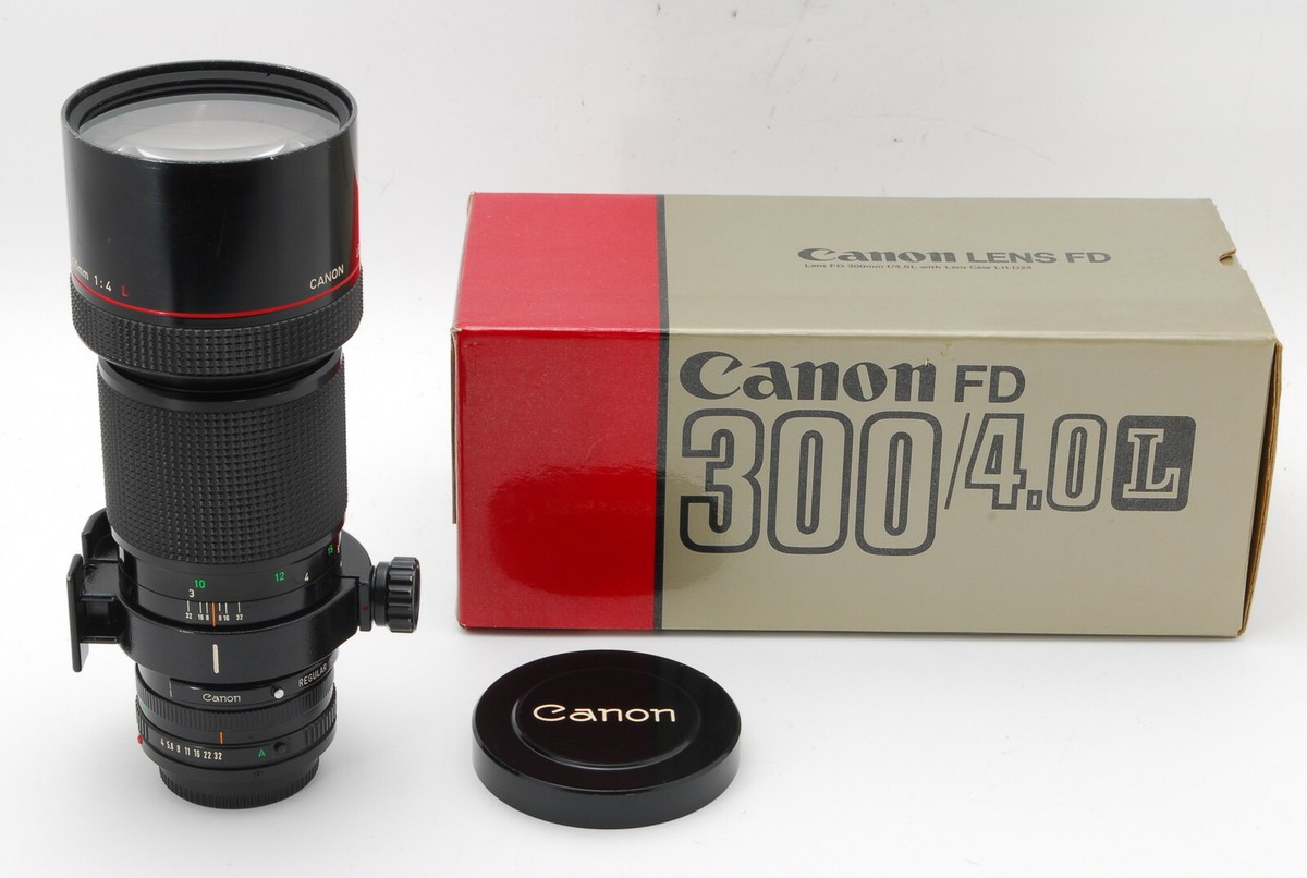 【EXC+++++】Canon New FD 300mm F4L MF Telephoto Lens S/N:22882
