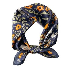 100 Mulberry Silk Scarfs Small Square Scarf 21" x 21" Neck Scarf Breathable ...