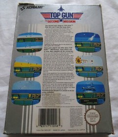Top Gun: The Second Mission authentique version originale nintendo nes en boite