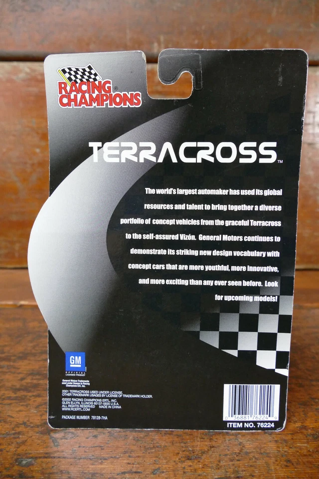 Racing Champions GMC Terra Cross 1:64 Die Cast Concept & Muscle Series NOC - Image 2 of 4