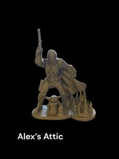 3D Printed Figure Mandalorian Unpainted Toys Diy Gift, USA Made