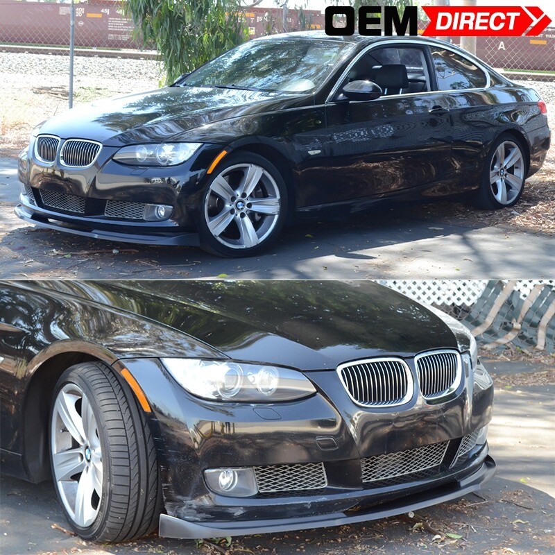 pour BMW E92 E93 328i 335i Coupe Cabrio 2007 2008 2009 2010 2011 -2013,Lèvre Diffuseur de Pare-Chocs Arrière en Voiture,Protecteur châssis Accessoires de Décoration Extérieure.,A
