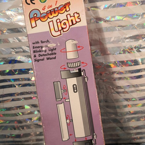 Emergency Multi Light 3 In 1 Torch Orange Blinker White Tube Signal Camping Safe - Picture 12 of 12