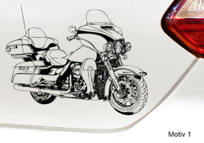 Auto Motorrad Aufkleber Sticker ähnlich E-Glide Ultra Classic Highway King