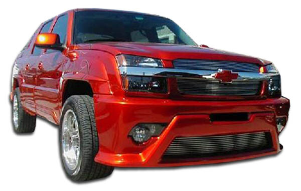 2002-2006 Chevy Avalanche w/ Cladding Platinum Duraflex Front Body
