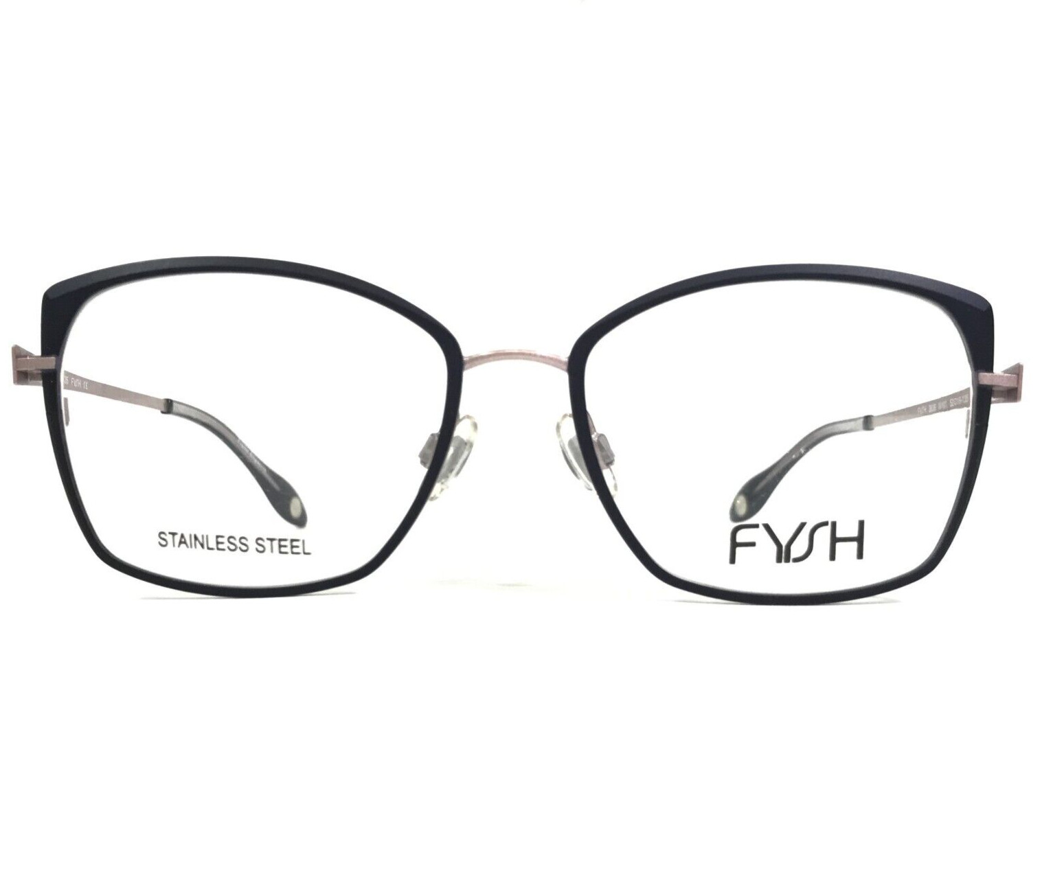 Оправа для очков FYSH 3636 M101 Индиго Сине-розовый Кошачий глаз Полная оправа 52-16-135