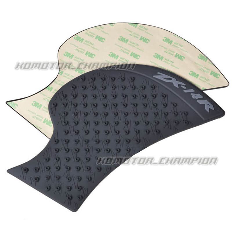 For Kawasaki ZX14R 20062015 Tank Side Pads Decals Gas Fuel Knee Grip