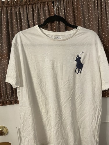 Polo Ralph Lauren Hemd Herren Größe L weiß BIG Pony