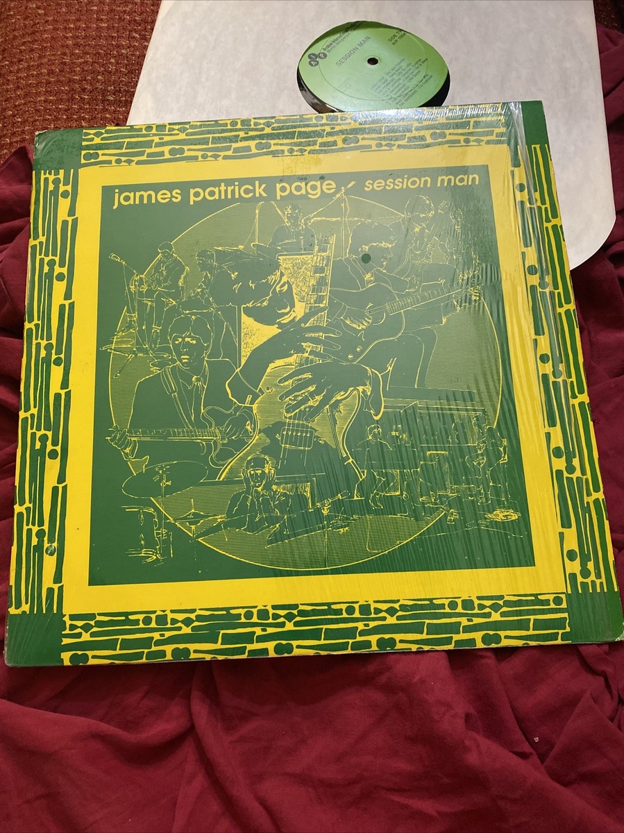 洋楽 james patrick page / session man JAMES PATRICK PAGE(led zeppelin)-session man vinyl us