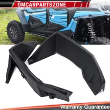 Upgraded 8.5" Wide Mud Fender Flares For Polaris 2014+ RZR S/XP 1000 4 900 TURBO