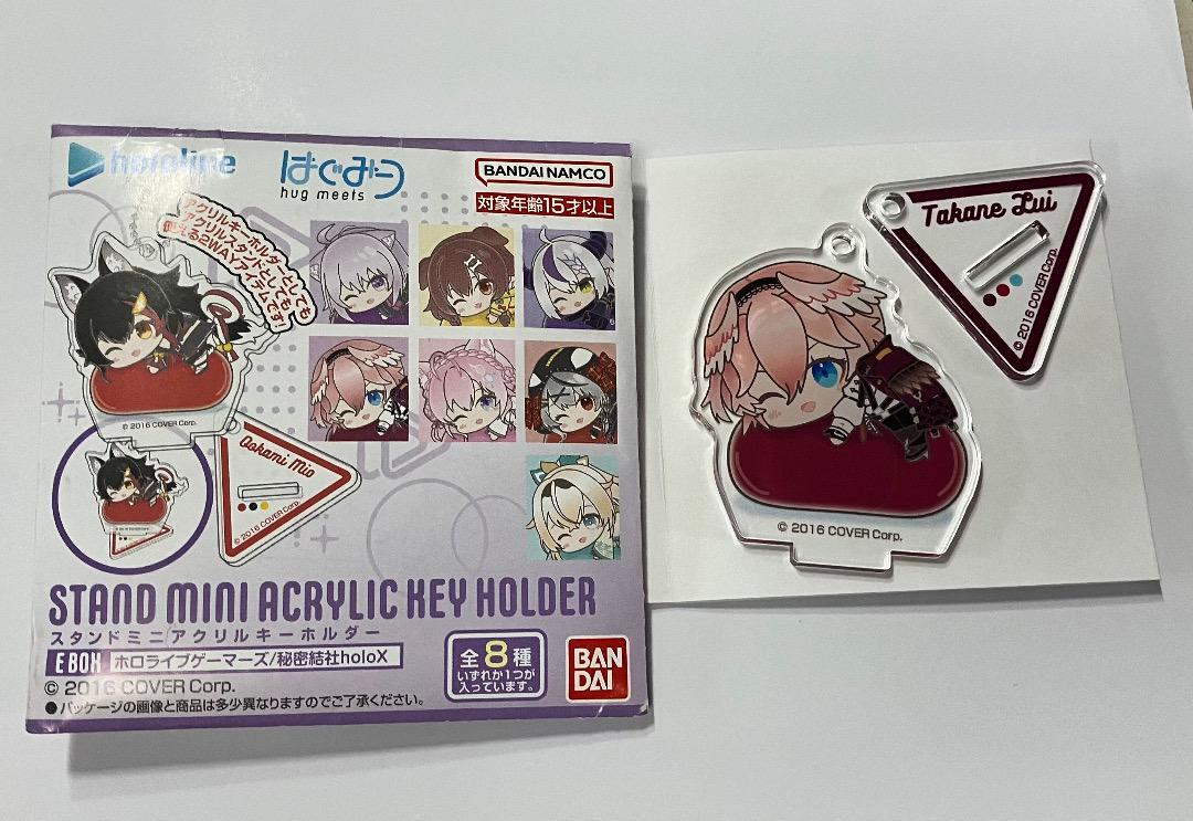 Hololive Takamine Rui Mini Acrylic Keychain Anime Stand Animation