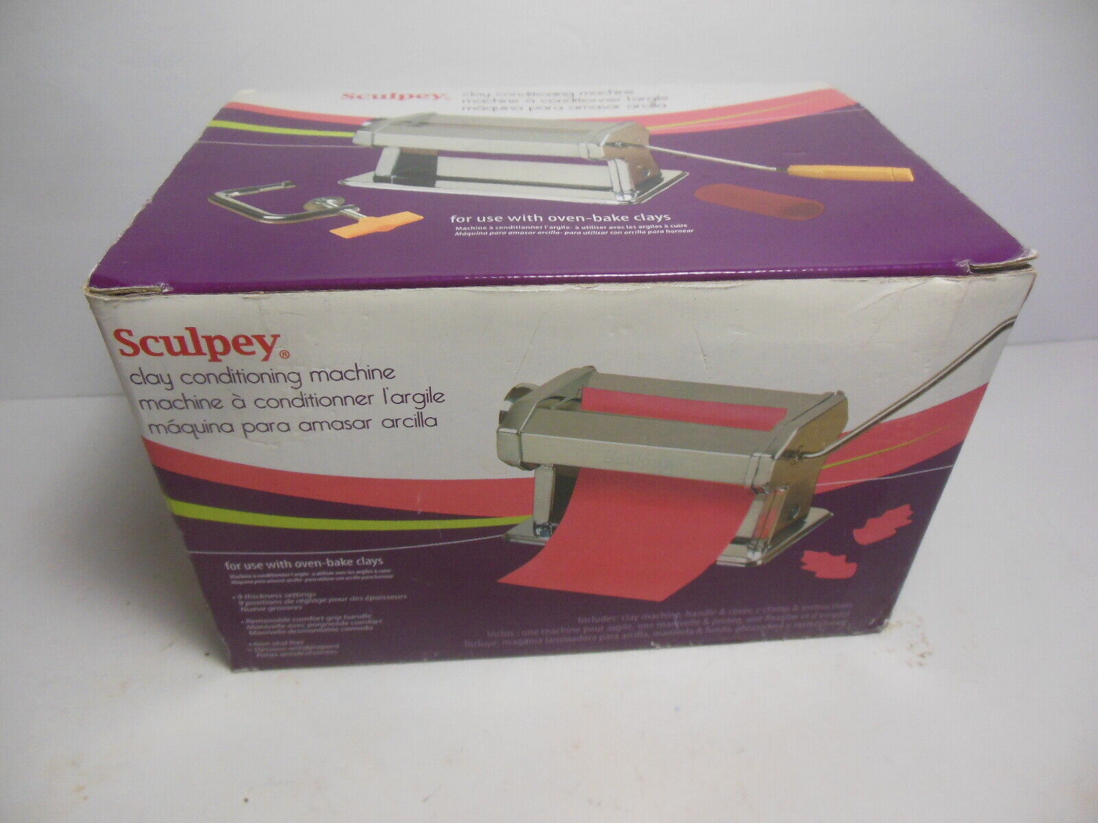 Sculpey Clay Conditioning Machine For Oven-Bake Clays