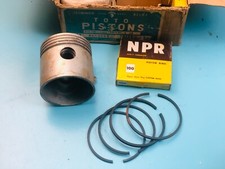 Renault Toto Piston Set 85 mm 040 with Pins & Rings Kolben NOS