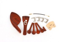 Advanced Rosewood 4/4 Violin parts accessories pegs Chin rest tailpiece end pin