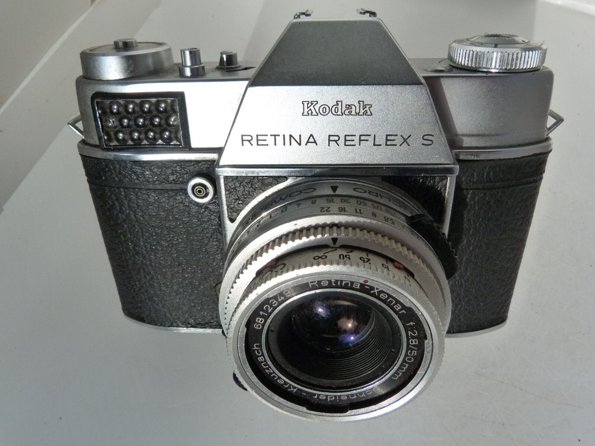 VINTAGE Kodak Retina Reflex S SLR 35mm Film Camera Xenar