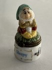 NIB 2000 Disney PHB SLEEPY with Gem Porcelain Hinged Trinket Box Snow White — photo 2