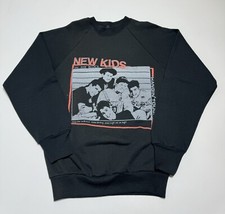 Vintage New Kids On The Block Hangin  Tough 1988 Album Tour Sweatshirt 80s M