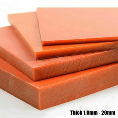 Bakelite phenolic resin board Sheet Thick 1mm ~20mm Insulated Panels Many Sizes