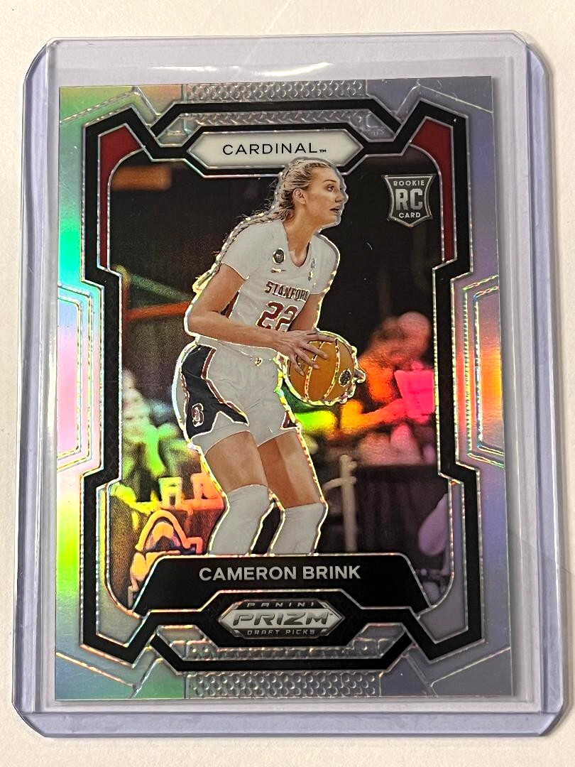 Cameron Brink 2024 Panini Prizm Draft Picks Silver Prizm Card #89