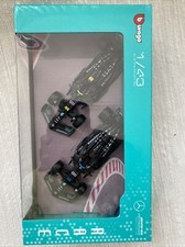 Burago 1:43 Petronas F1 Formula Mercedes AMG Lewis Hamilton and George Russell