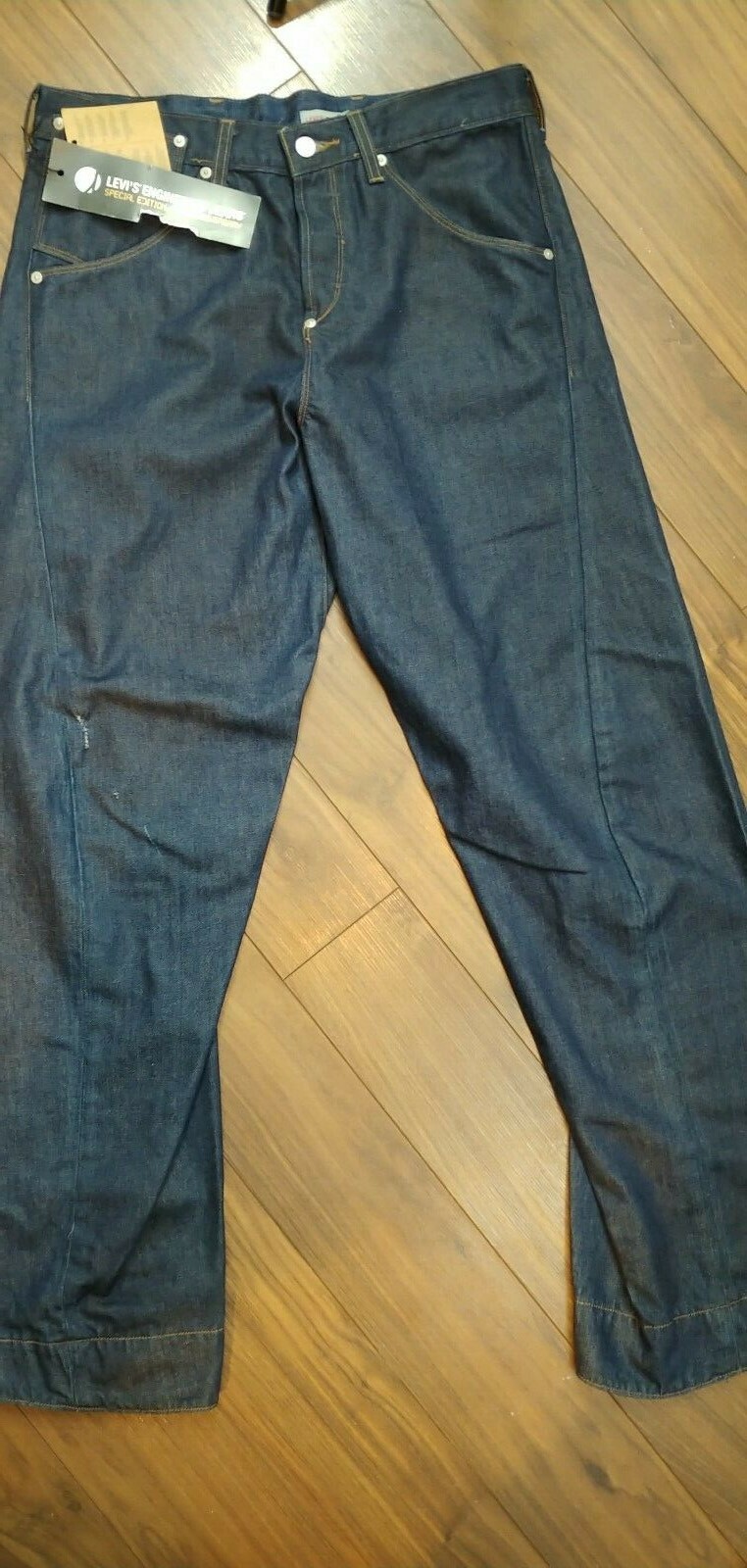 NWT LEVI'S JEANS TWISTED / ENGINEERED SIZE 32X34 10TH ANNIVERSARY 2006  irregular | eBay