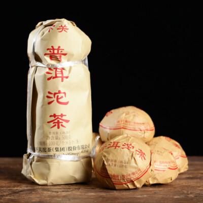 Xia Guan Xiao Fa Tuo Cha Puer Tea 2022 Xiaguan Pu-erh Shu Ripe Puerh Tea 500g