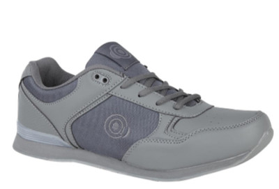 UKD Dek Unisex Schnürschuh Jack Grau Sneaker Bowls Bowlingschuh T836F