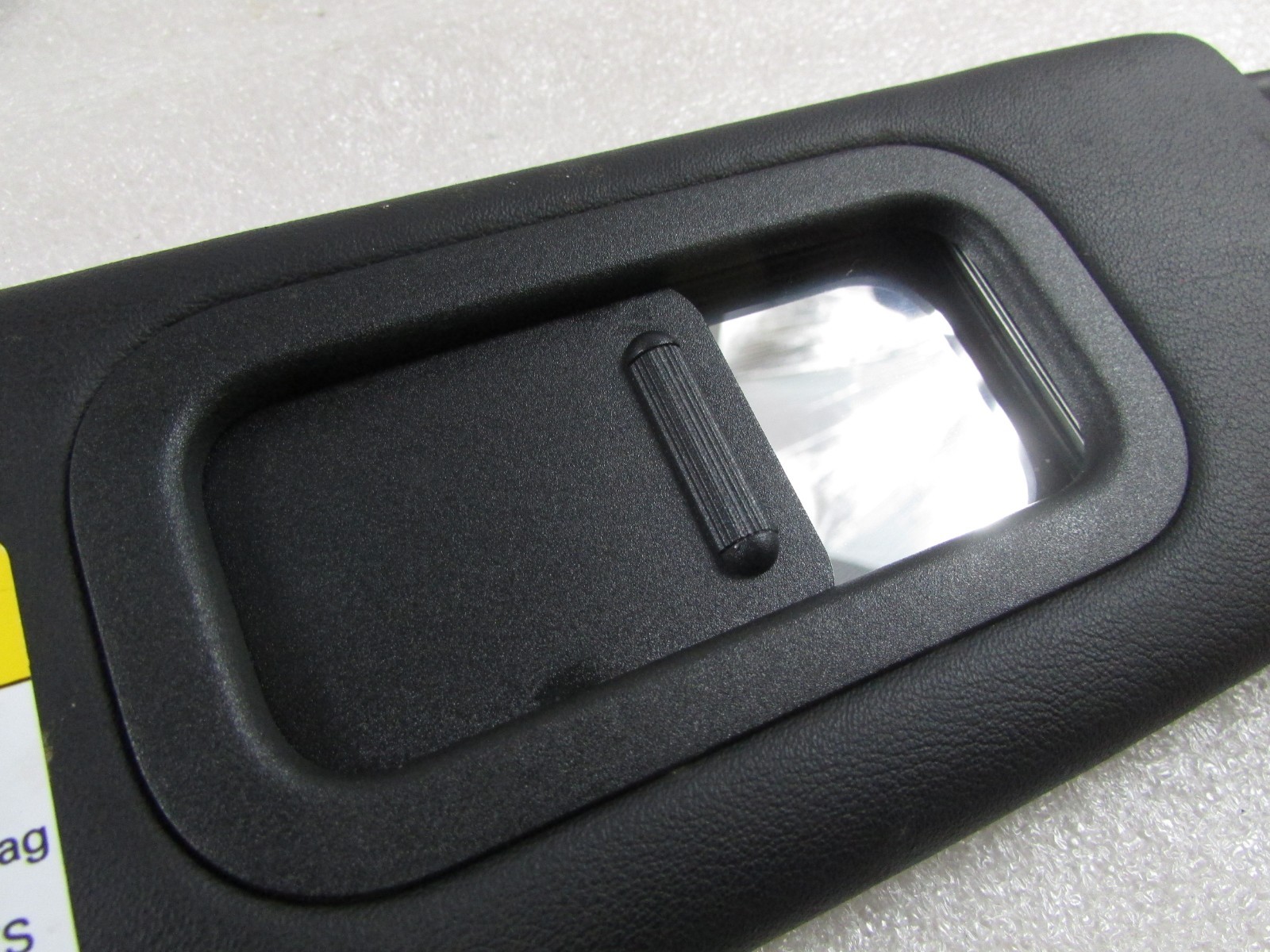 Lamborghini Huracan , RH, Sun Visor, Black, Used, P/N 4T0858552BQGB