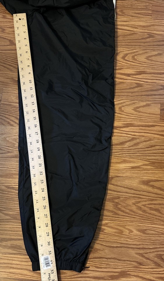 Vintage 90s Adidas Pants Mens XL Track Trefoil Lined Windbreaker Nylon