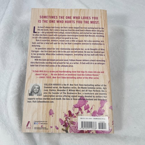 It Ends with Us : A Novel by Colleen Hoover (2016, Trade Paperback) - Picture 2 of 4
