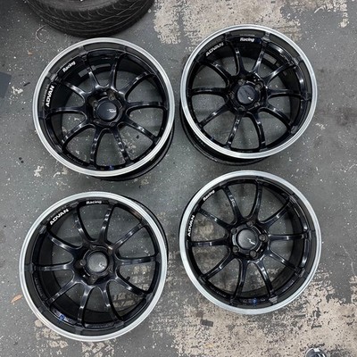 Rare Advan Racing Rs-D 18 Inch 8.0J+37 9.0J+35 5x114.3