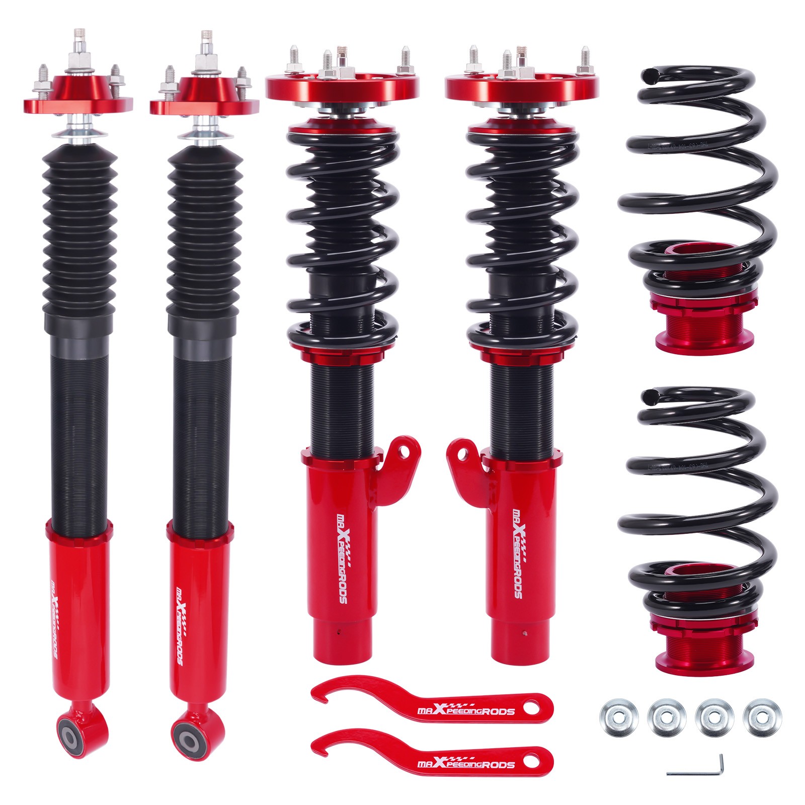 maXpeedingrods Coilover Kit for BMW 3 Saloon, 316i-330i 318d-330d, E46 1998-2005