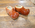 Old Shoe Toothpick Holders-Set of 2-Ceramic-Vintage-Excellent-Note Included! — photo 1