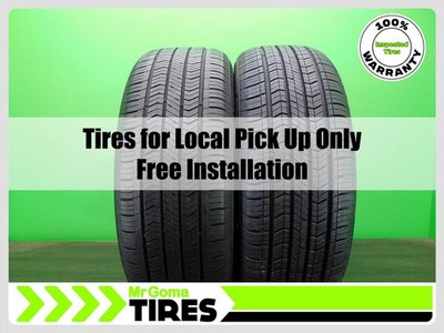 2 215/55R18 USED TIRES KUMHO SOLUS TA51 PREMIUM A/S 8.0/32 TREAD 2155518 95V