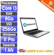 ☑️⭐☑️HP EliteBook 840 G3 - Core i3-6100U - SSD 256Go - Ram 8Go☑️⭐☑️