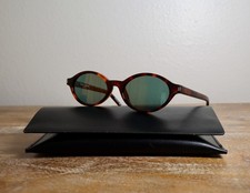 Saint Laurent SL751 003 Jeanne Round Sunglasses 50mm Brown/Gray Lens