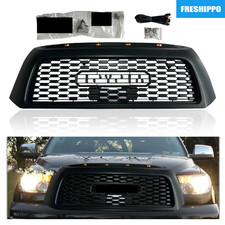 Front Upper Grille For 2007 2008 2009 Tundra Honeycomb Mesh Grill Wled Lights Front Upper Grille For 2007 2008 2009 Tundra Honeycomb Mesh Grill Wled Lights
