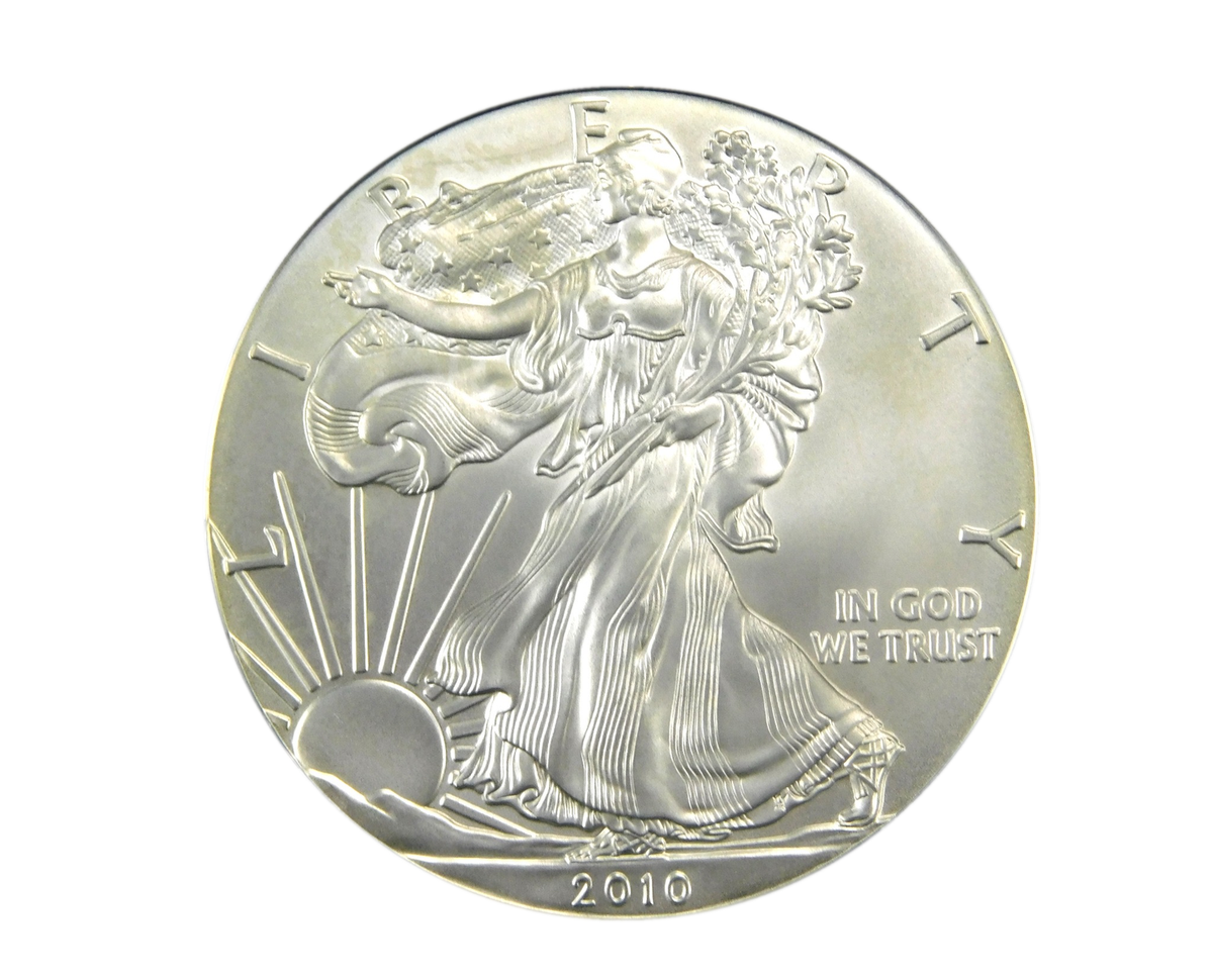 2010 American Eagle T1 Walking Liberty 1 oz .999 Fine Silver Coin