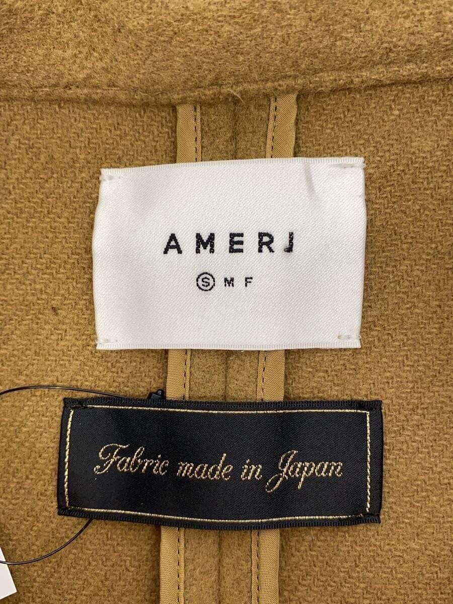 AMERI Double Breasted Mermaid Coat S Camel Wool U… - image 3