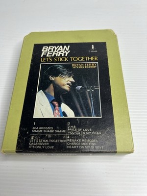 Bryan Ferry Let's Stick Together 8 Track Cartridge