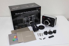 Blackmagic Production Camera 4K EF Mount With Box Manual Cap Tested